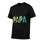 Papa Golf Silhouette Cool Golfing Sport Golfer Dad Daddy Men  Soft T-Shirt