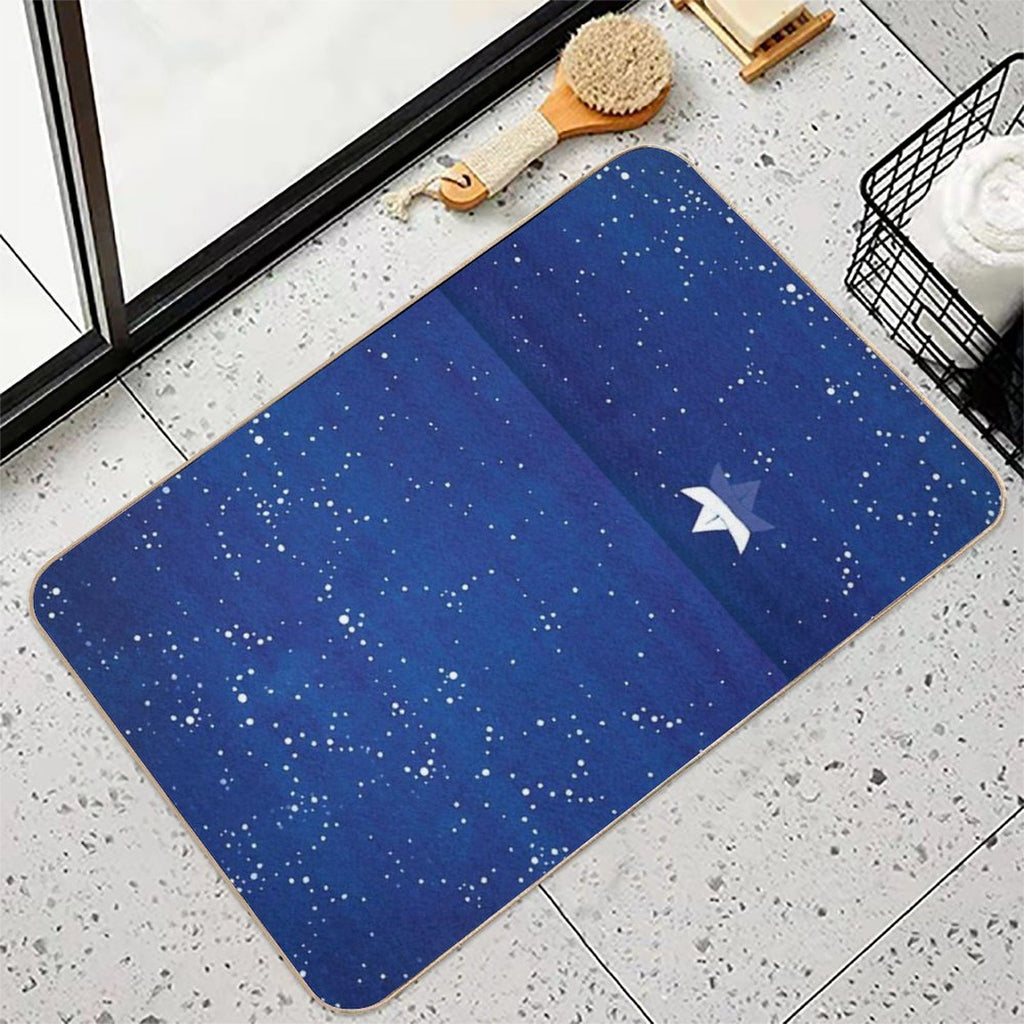 Zen Sailing  Rapid-Drying Bath Mat