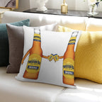 Twisted Tea Cheers Soft Shrink-Resistant Throw Pillow