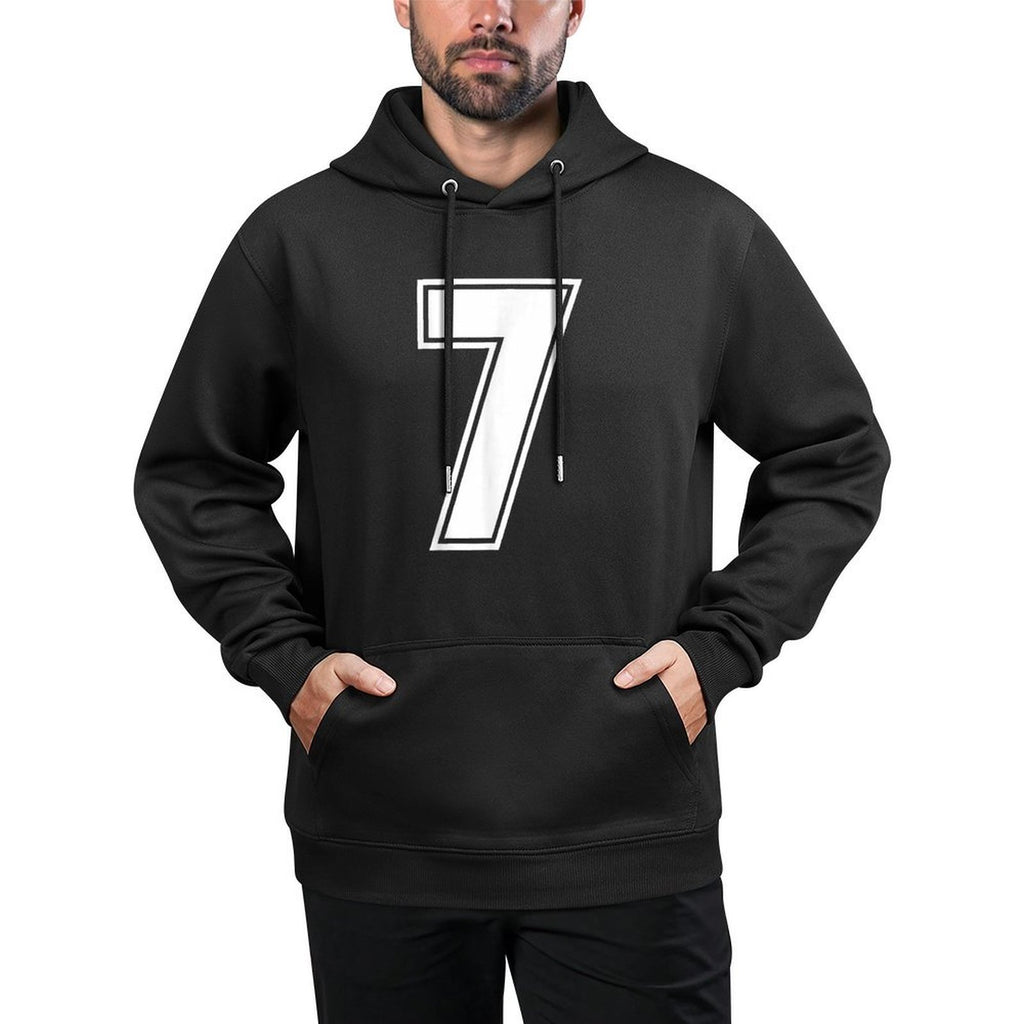 6 7 Seven Couples Costume Funny Meme Cotton-Polyester Blend Hoodie