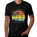Its 5 Oclock Somewhere Coconut Tree Funny Summer Beach for Men Women  Quick-drying T-Shirt