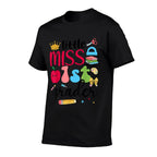 Little Miss 1st Grader First Day Of School First Grade Girls  Graphic-printed T-Shirt