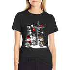 Jesus Christmas Season Faith Love Snowman Christian  Odor-resistant T-Shirt