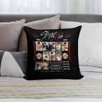 Stray Kids Concert Tour T-shirt Kpop Boy Group Bang Chan Lee Know Changbin Hyunjin Han Felix Seungmin Jeongin Soft Luxury Feel Throw Pillow