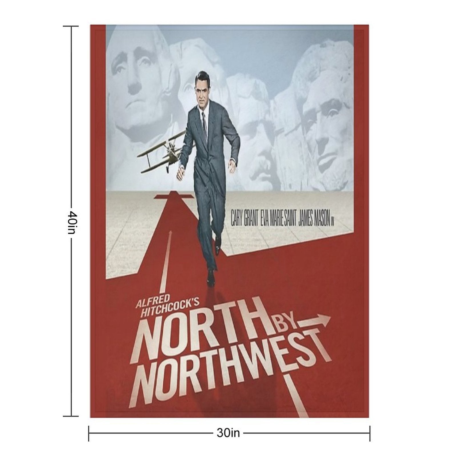 North by Northwest Eco-conscious Throw Blanket
