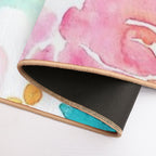 Colorful Print  Repositionable Bath Mat