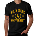 Silly Goose University, Funnys For Men, Goose  Easy-care T-Shirt