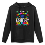 So Long Kindergarten Graduation Grad Teacher Kid Boy Girl Colorfast Hoodie