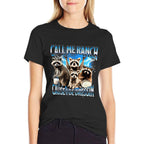 Call Me Ranch Cause I Be Dressin Funny Raccoon Meme  Classic T-Shirt