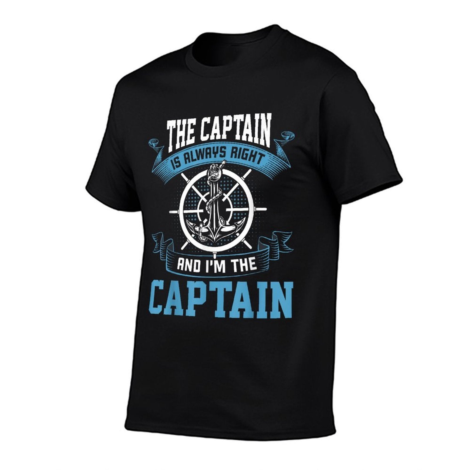 The Captain Is Always Right And I Am The Captain  Trendy Pattern T-Shirt