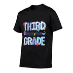 Third Grade Dream Team Back to School Funny Sea Animals  Moisture-wicking T-Shirt