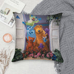 Bear in The Big Blue House Soft Multiple Sizes Throw Pillow