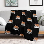 Shiba Inu Velvety-soft Throw Blanket