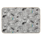 Deancas  Repositionable Bath Mat