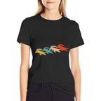 Retro Crocodile Alligator  Graphic-printed T-Shirt