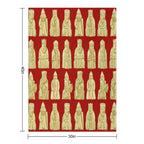 Lewis Chessmen Durable Throw Blanket