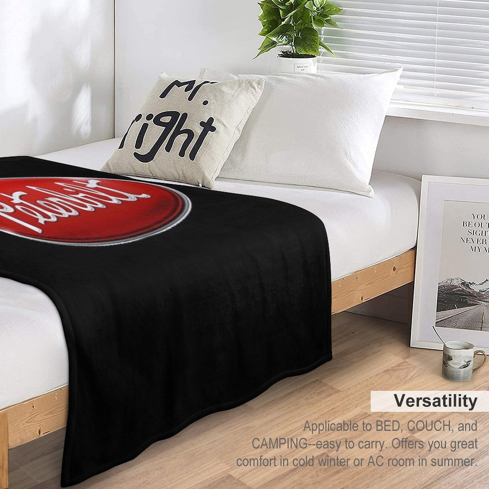 Peterbilt Embelm Travel-friendly Throw Blanket