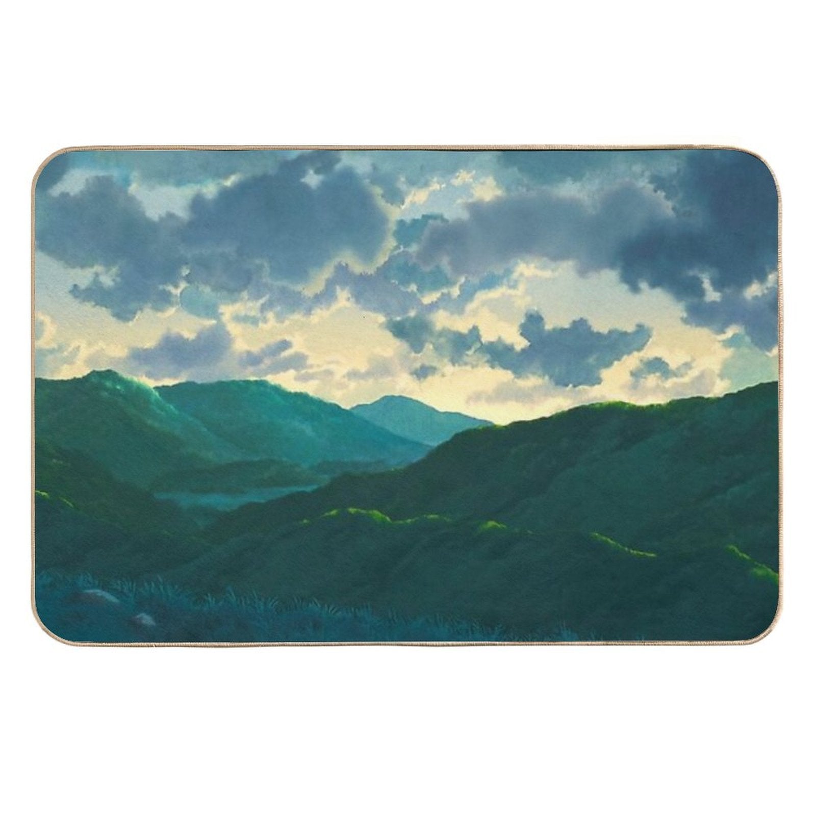 Journey Far to The West  Long-Lasting Bath Mat