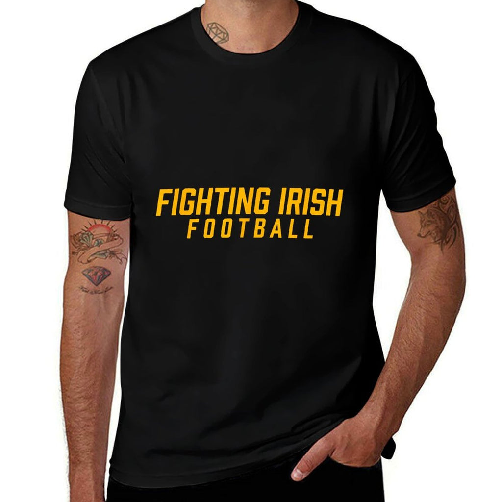 Notre Dame High School Football Team  Cotton T-Shirt