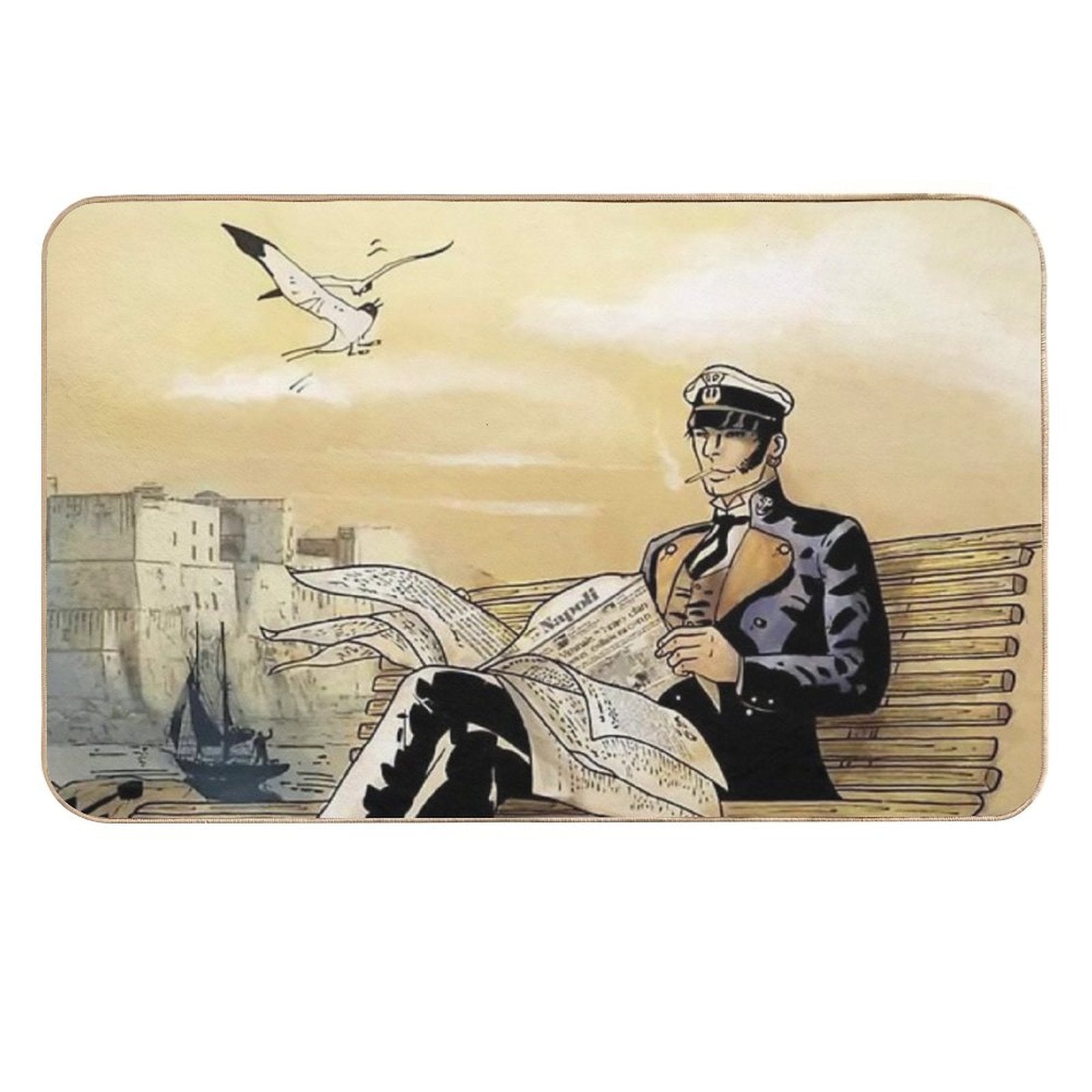 Smoking  Eco-Friendly Bath Mat