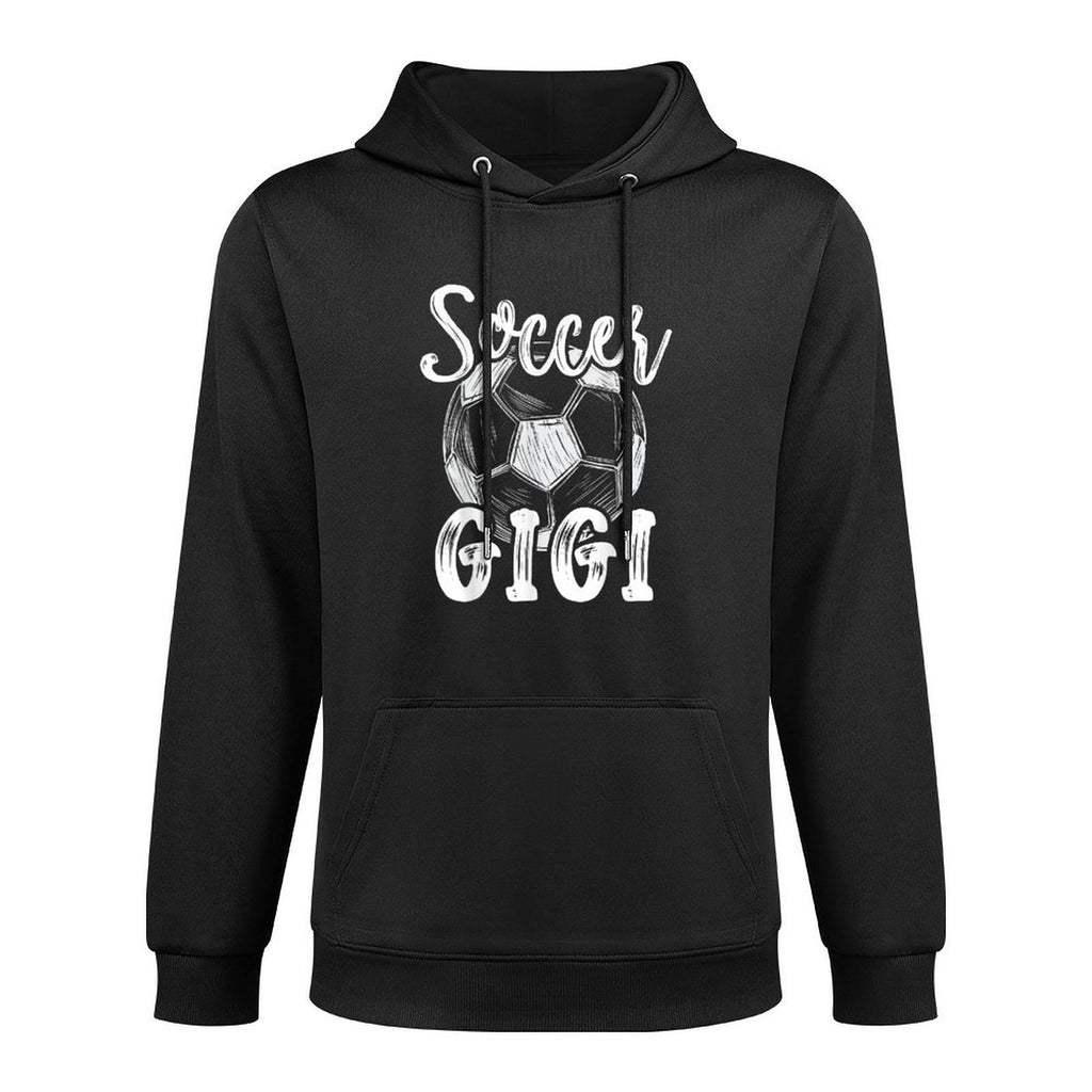 Soccer Gigi Women Family Matching Team Player Soccer Ball Easy Care Hoodie