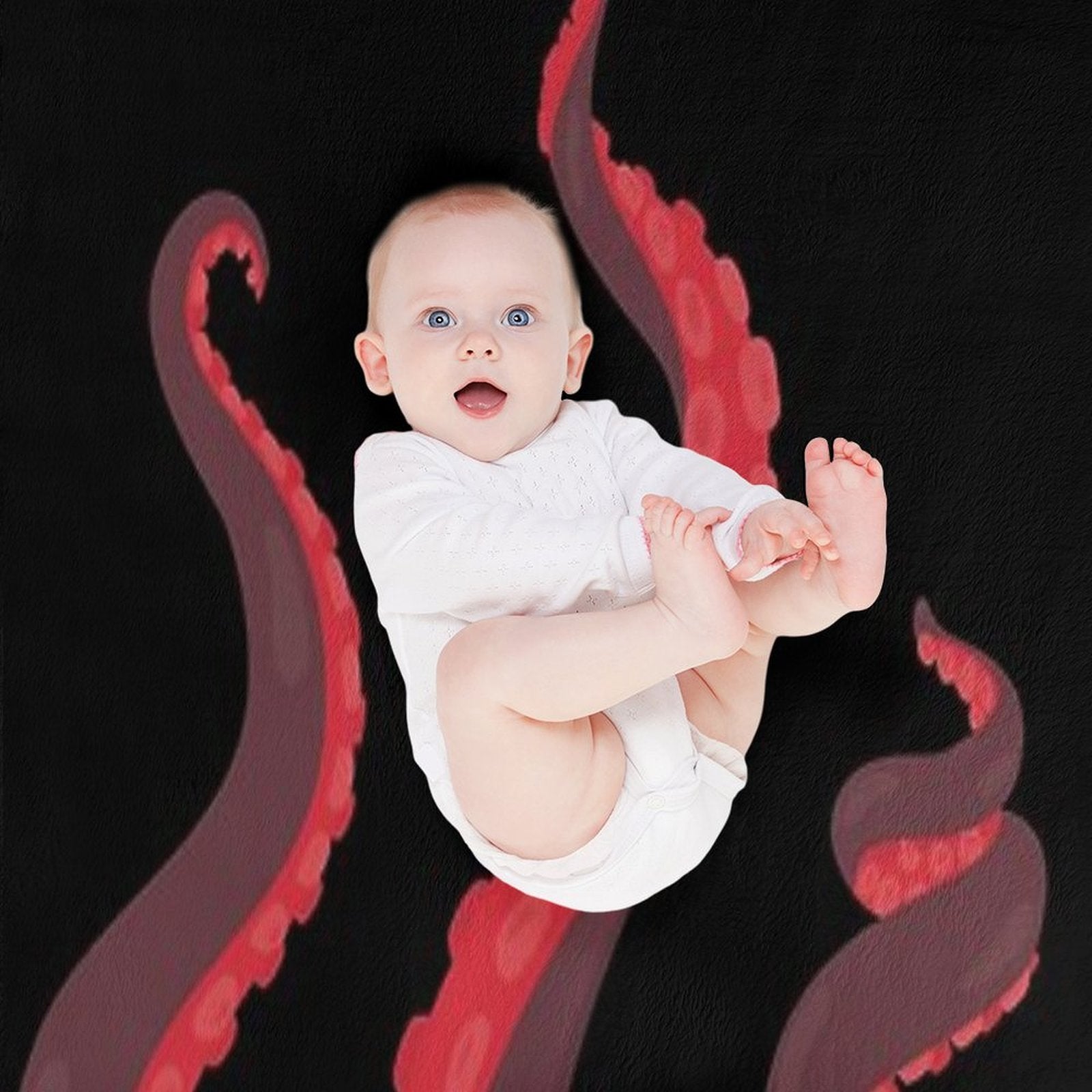 Cthulhu Hydro Tentacles - Kraken - Octopus Durable Throw Blanket