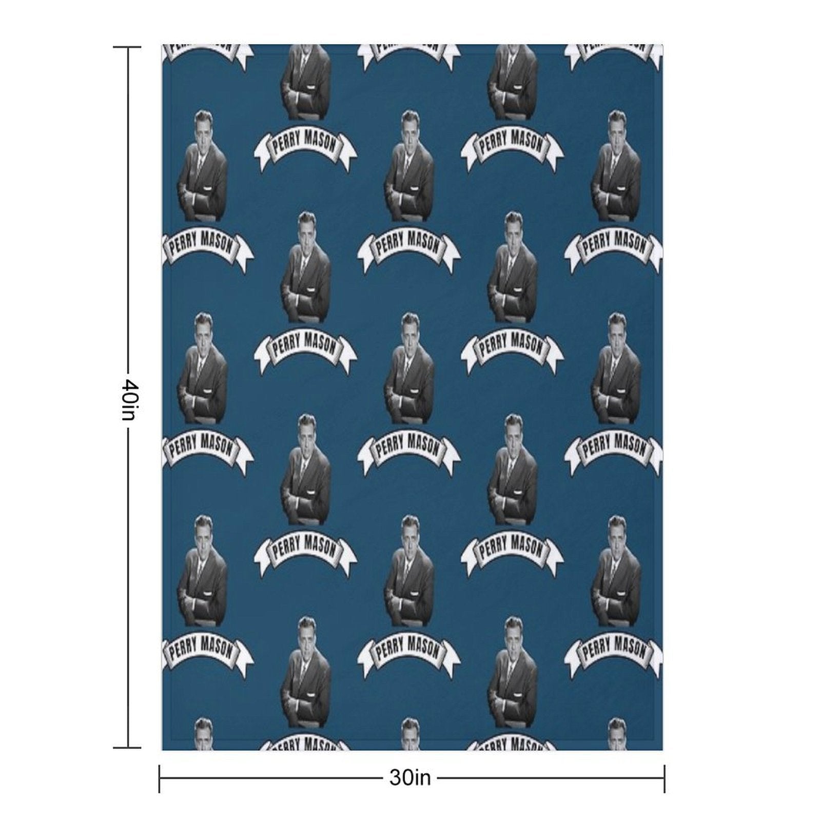 Perry Mason All-season Throw Blanket