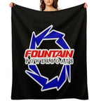 Fountain Powerboats Boat All-season Throw Blanket
