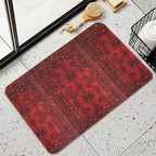 Antique Persian Rug  Repositionable Bath Mat
