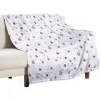 The Owl House (white) Easy Care Throw Blanket