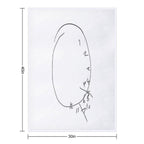 Will's Clock - Hannibal Eco-conscious Throw Blanket