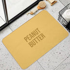 Peanut Butter Or Jelly - Shirt Sweatshirt, Cute PBJ Sandwich Peanut Butter Jelly Food Junkie Foodie Couple Matching Shirts Funny  Long-Lasting Bath Mat