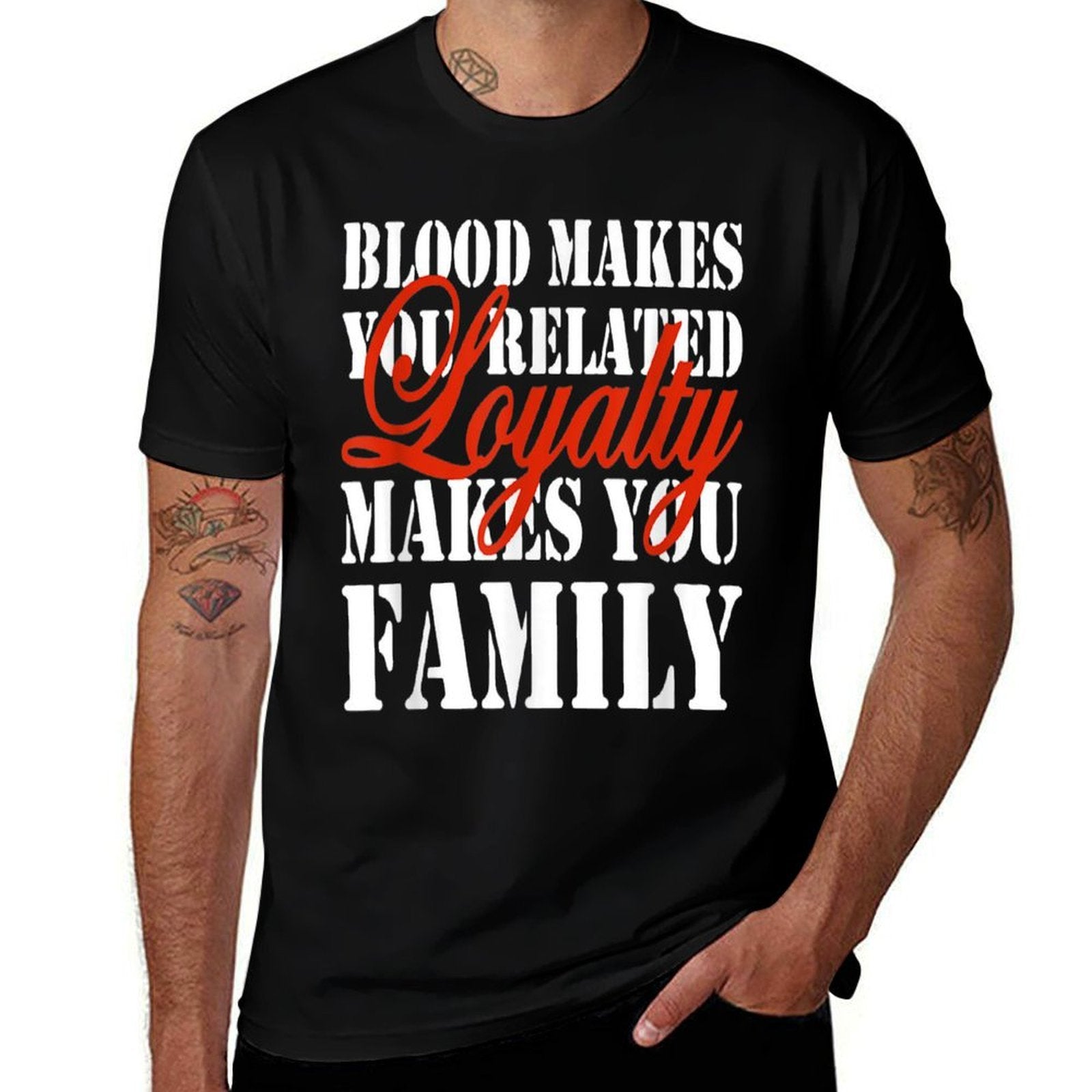 Loyalty Day - Loyalty Makes You Family  Easy-care T-Shirt