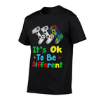 Boys Autism Gift Game Autism Awareness Month Day Men Kids  Rolled Sleeves T-Shirt