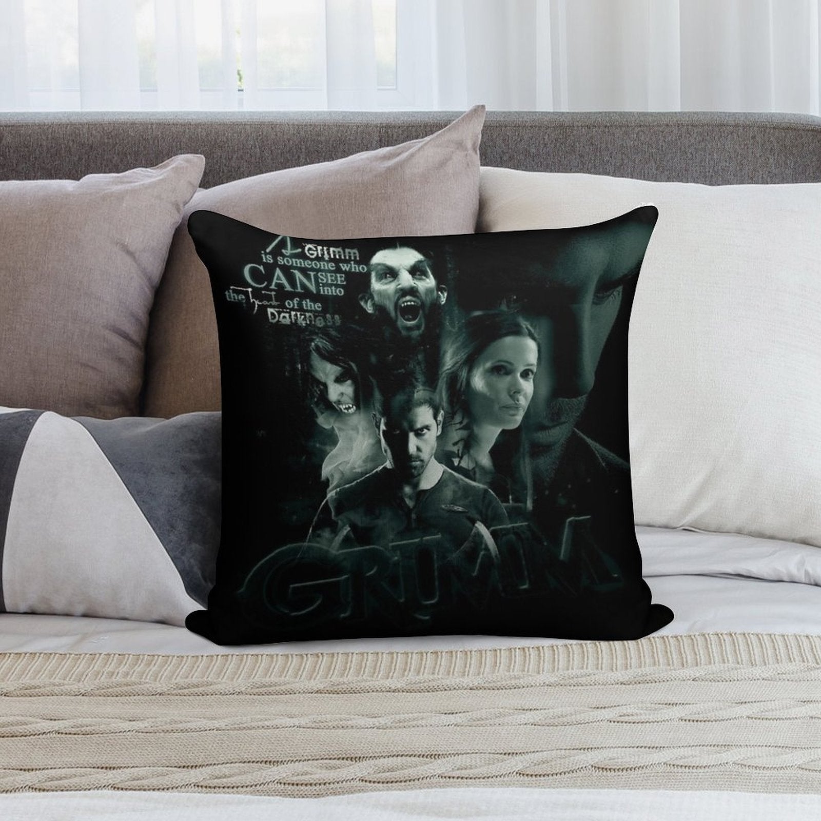 Grimm Soft Gift Ready Throw Pillow