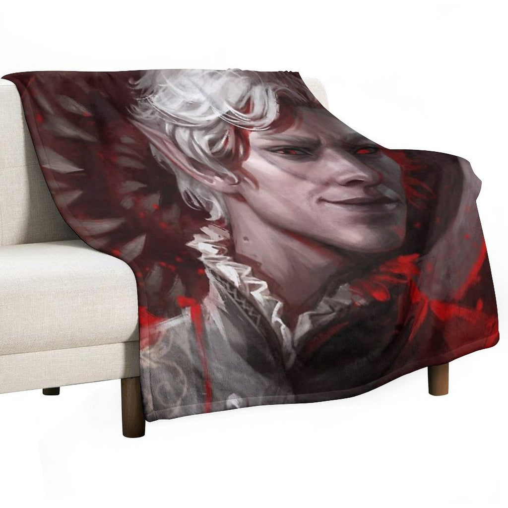 Baldurs Gate 3 Astarion Multi-functional Throw Blanket