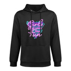 Funny Girls Just Wanna Have Fun Awesome 70s 80s 90s 1980s Pilling-Resistant Hoodie