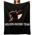 Holden Racing Team Vintage Black Gift-ready Throw Blanket