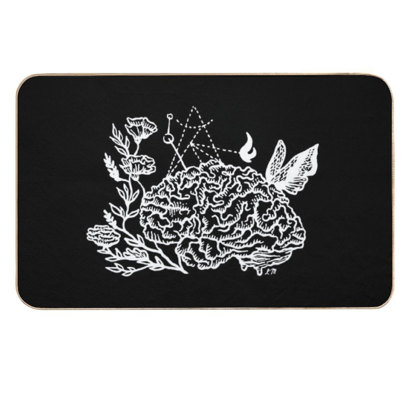 Neurodiversity II  Repositionable Bath Mat