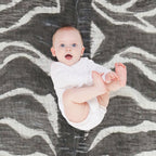 Zebra Versatility Throw Blanket