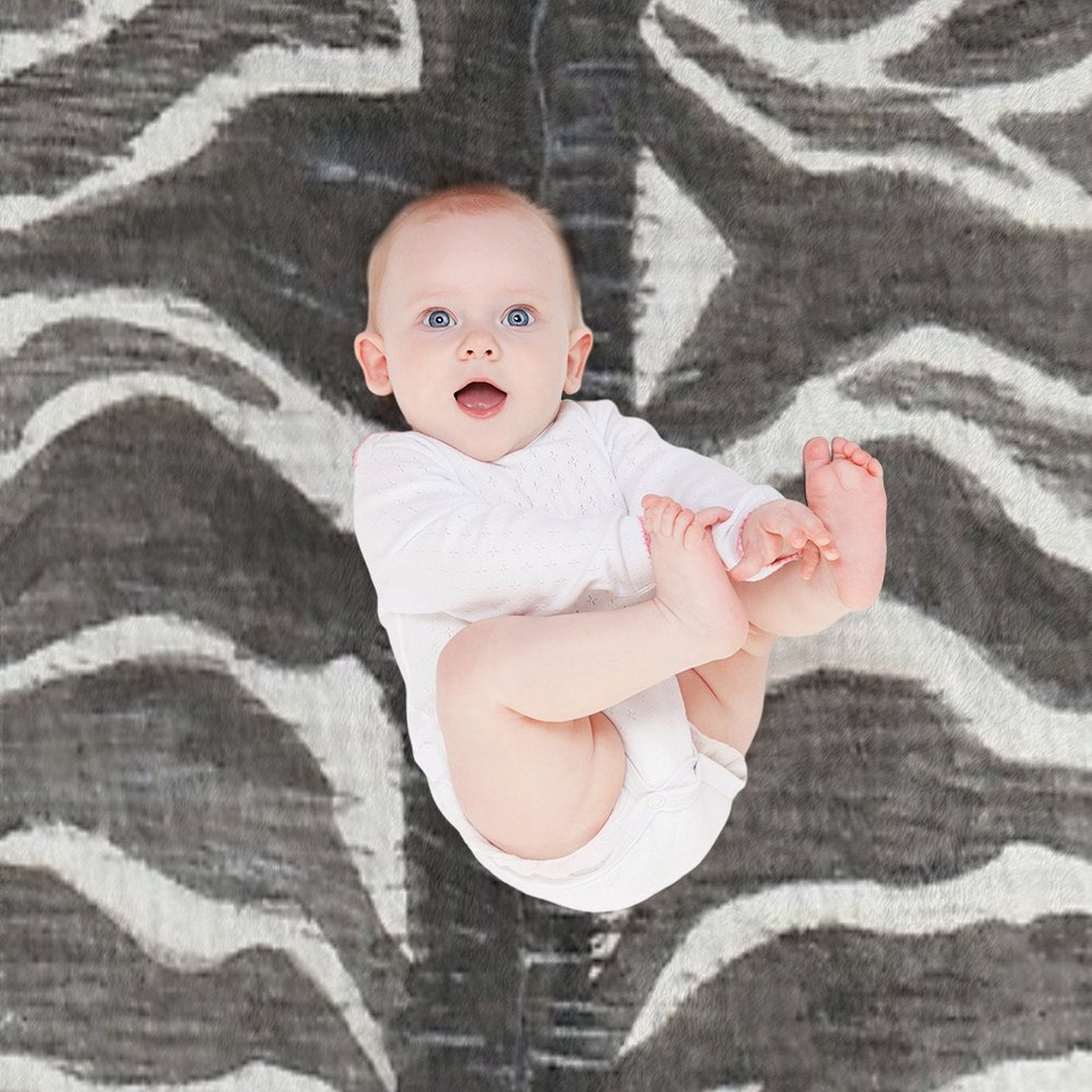 Zebra Versatility Throw Blanket