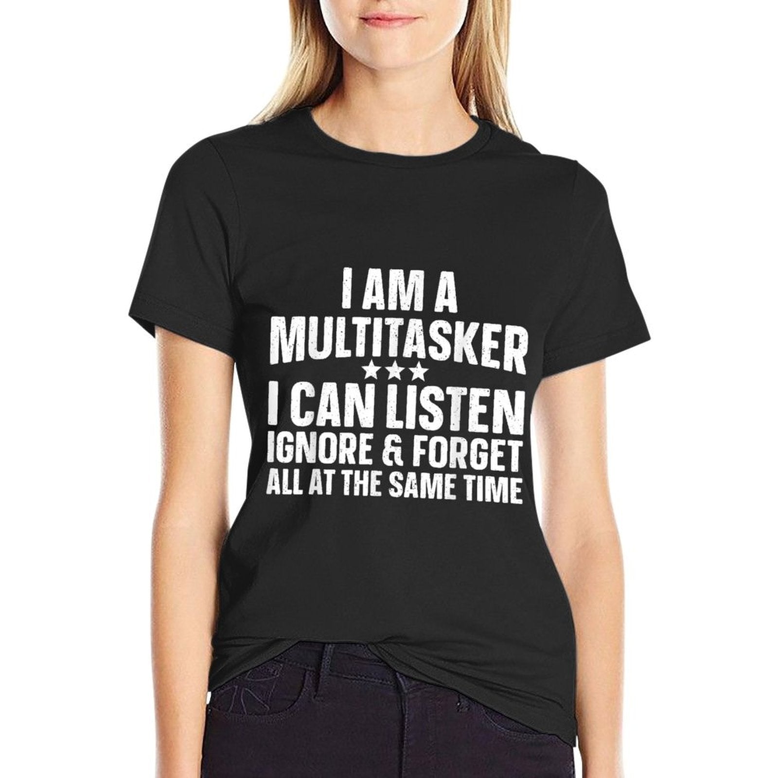Funny Sayings Art For Sarcastic People Men Women Gag Sarcasm  Tagless Design T-Shirt