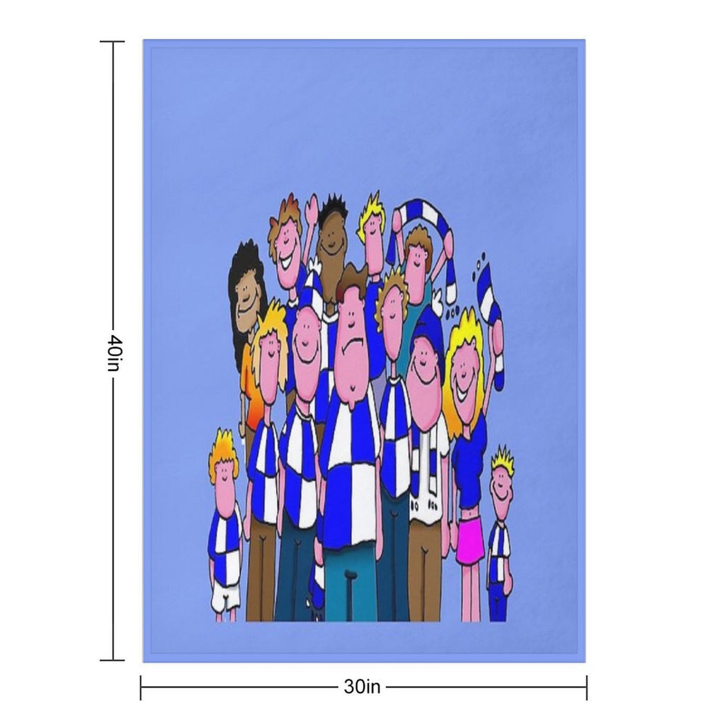 Bristol Rovers Shrink-resistant Throw Blanket