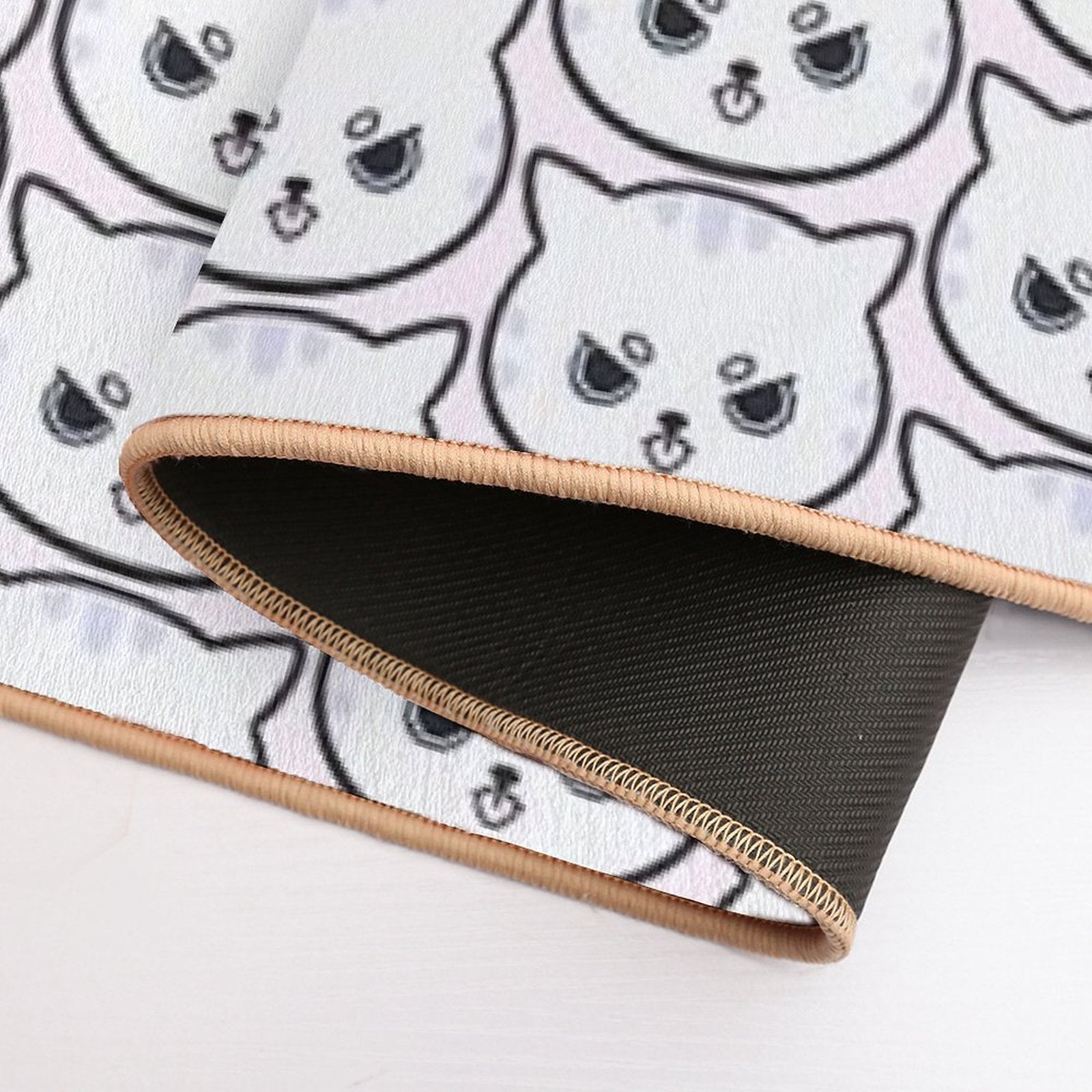 Grumpy Monday Kitty  Nikury  Anti-Trip Bath Mat