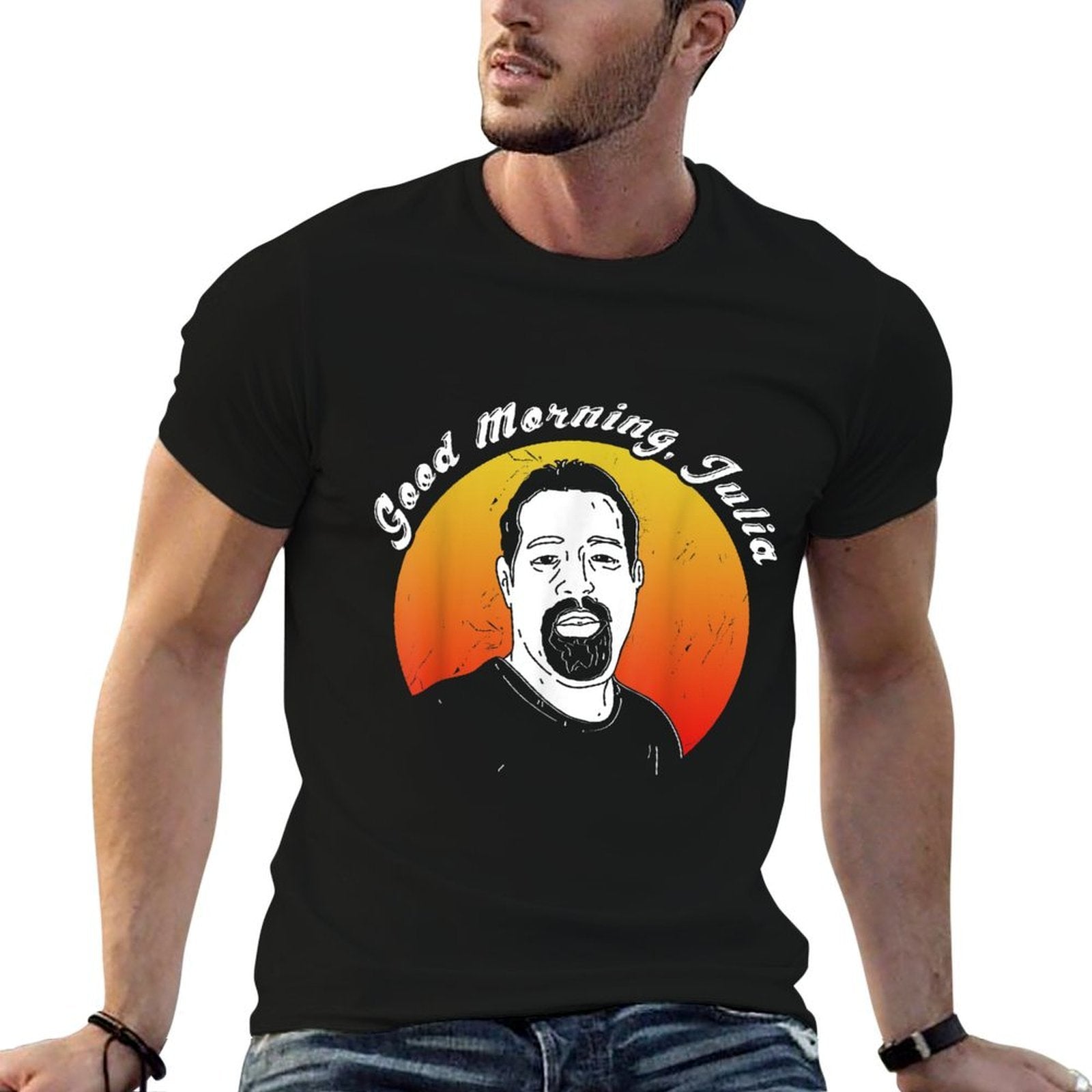 Funny Good Morning Julia Meme Fan  Ceiling Fan Joke  Eco-friendly Material T-Shirt