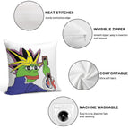 Pepe Muto Soft Gift Ready Throw Pillow