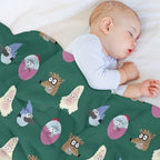 Regular Show - Pixel Pattern Gift-ready Throw Blanket