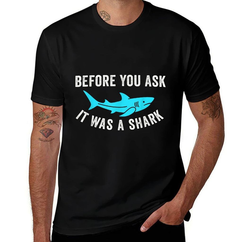 It Was A Shark Amputee Prosthetic Leg Amputation  Odor-resistant T-Shirt