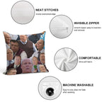 Hitchcock And Scully Collage Soft Multiple Sizes Throw Pillow