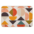 Bauhaus Geometric Colorful 2  High-Traffic Bath Mat